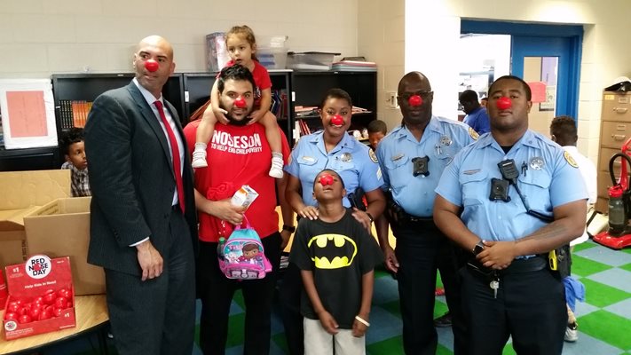 NOPD Blue Adds Some Red to Help Kids