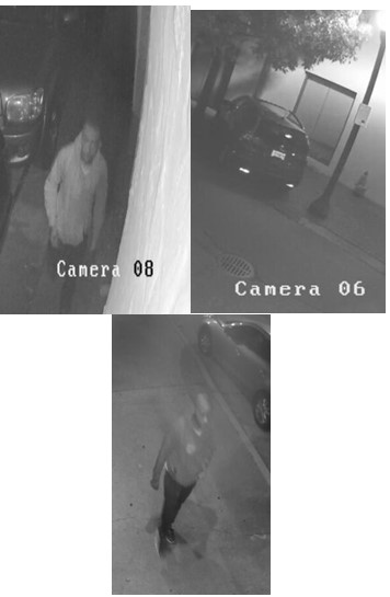 Suspect Wanted for Auto Burglary on Commerce Street