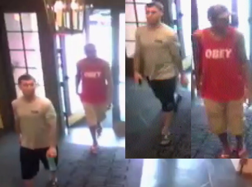 Duo Wanted for Theft at Hotel on St. Charles Avenue