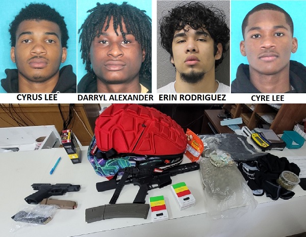 NOPD Arrests Suspects for Narcotics, Weapons Possession Charges in Fourth District