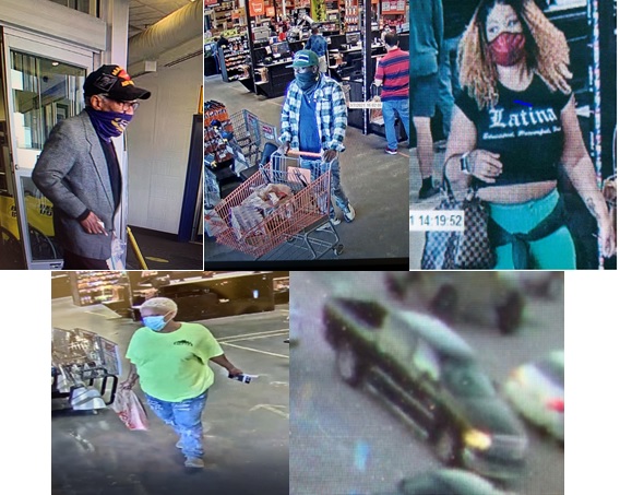 Suspects Sought in Third District Vehicle Burglary Ring