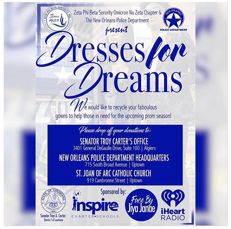 NOPD Collecting Dresses for 4th Annual "Dresses for Dreams" Drive & Fashion Show