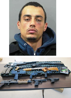 Arrest for Attempted Murder Takes 10 More Guns off the Street