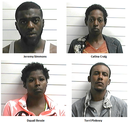 NOPD Tracks Down, Arrests Four Suspects Wanted For Various Crimes 