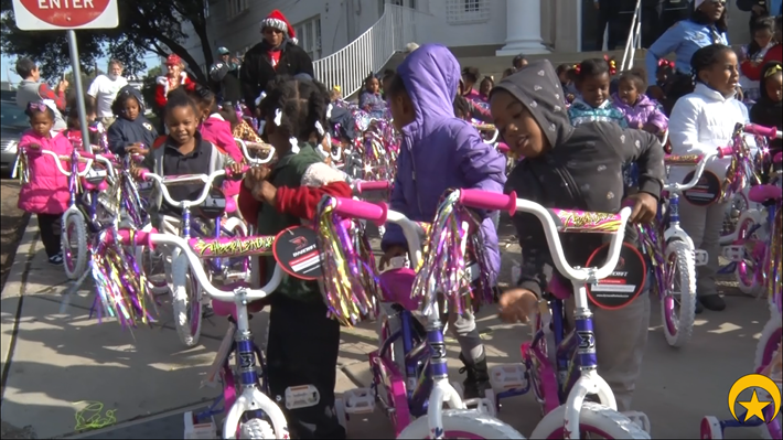 Go Big Or Go Home: NOPD Hands Out New Bicycles To 120 Students at McDonogh City Park Academy