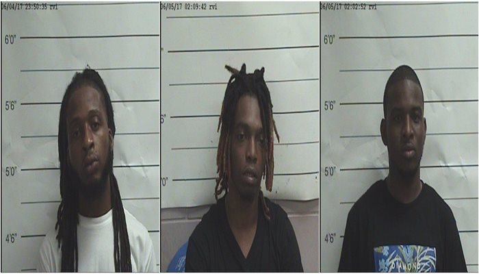 Second District Officers Arrest Five for Illegal Guns, Drugs & Operating Stolen Vehicle