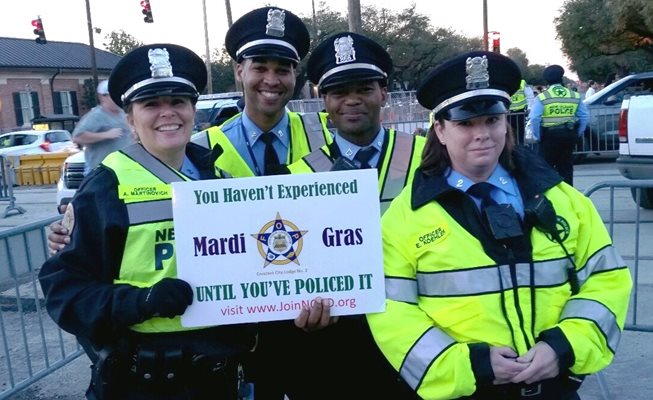 The NOPJF Encourages Locals to “Adopt-A-Cop” for Carnival 