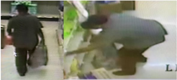 Shoplifter Wanted in the Third District