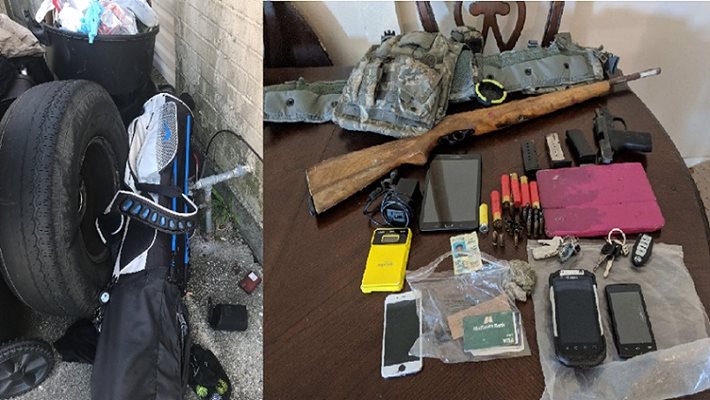 Juvenile Arrested for Multiple Offenses, Possession of  Firearm, Stolen Vehicle