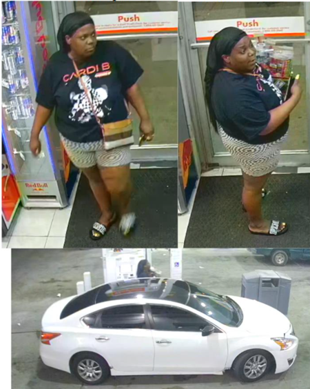 Unknown Theft Subject Wanted in the Third District