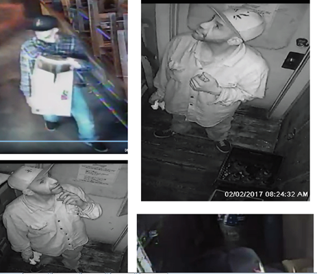 Suspect Sought for Business Burglary on Dauphine