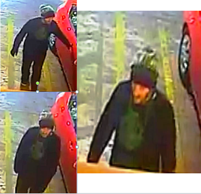 Auto Burglar Caught on Video 