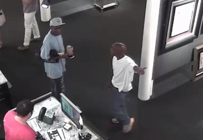 Suspects Wanted for Theft on Royal Street