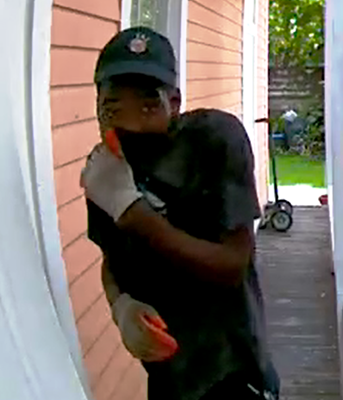 Burglary Suspect Caught on Video
