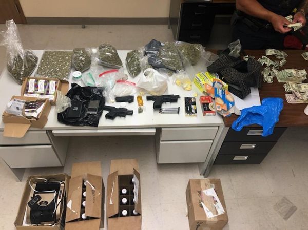 NOPD Arrests Suspects After Search Reveals Multiple Illegal Narcotics, Firearms