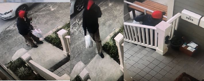 Suspect Wanted for Theft on Morgan Street