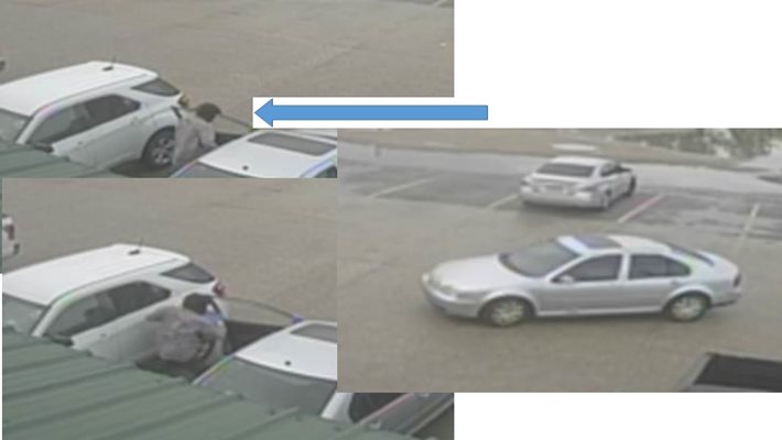 Suspect Wanted for Vehicle Burglary on Ridgeway Road