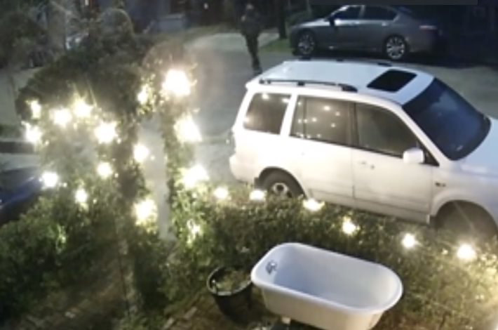 Suspect Wanted for Auto Burglary on Eliza Street