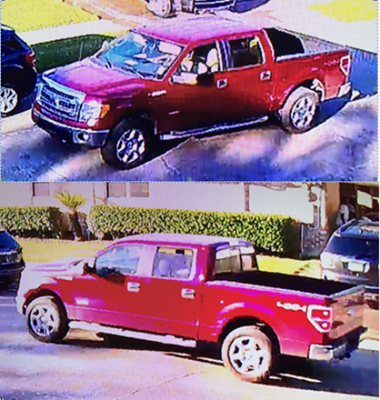 NOPD Seeks Red Truck Used in Shooting on Hudson Place