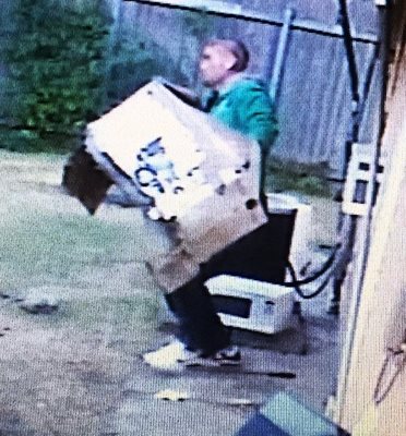 Generator Thief Caught on Camera on Lauradale Drive
