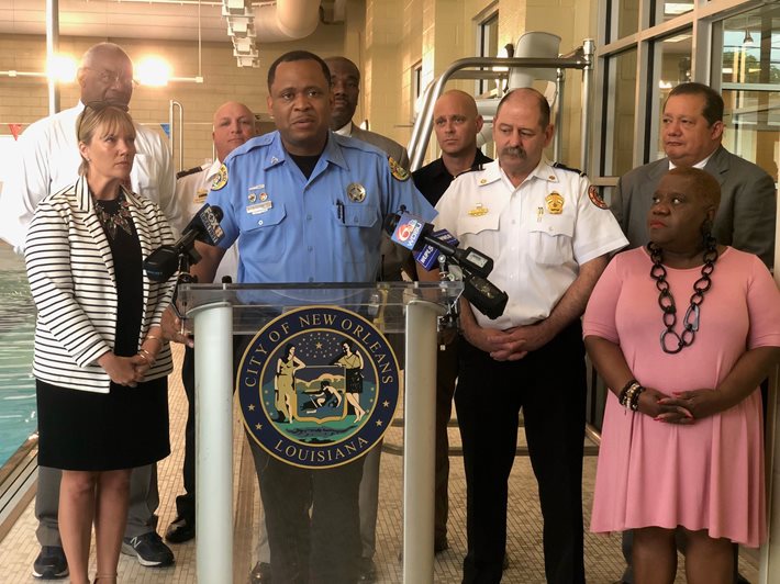 NOPD Takes Part in Free Aquatic Training for First Responders
