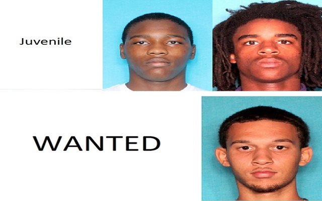 Three Arrested, One Wanted for Armed Robbery on Verret Street