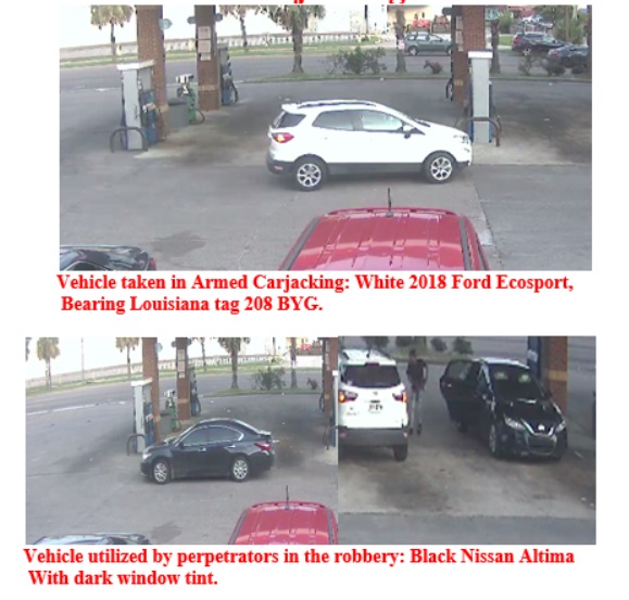 NOPD Looking for Carjacking Subjects in Third District Incident