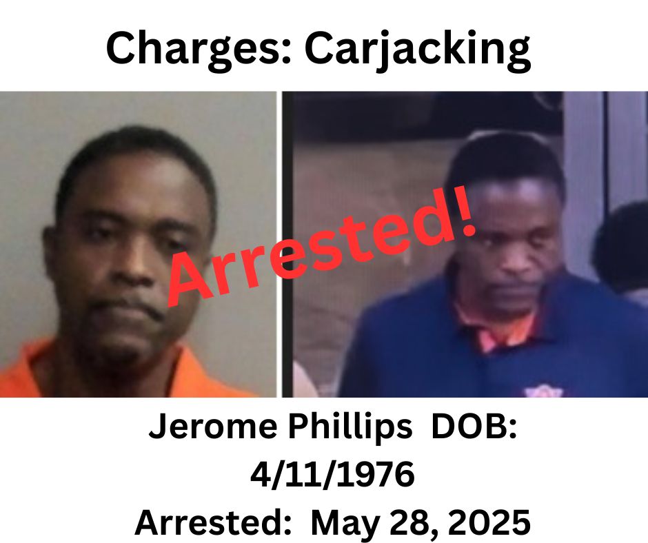 UPDATE: Suspect Arrested For Carjacking