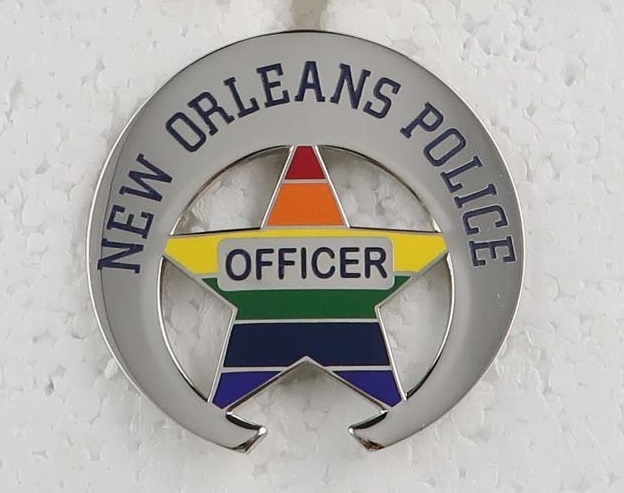 NOPD Debuts Special Badge to Celebrate Pride Month