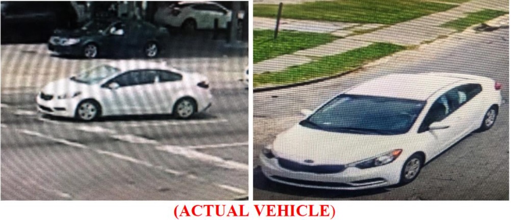 NOPD Looking for Vehicle Used in Seventh District Shooting