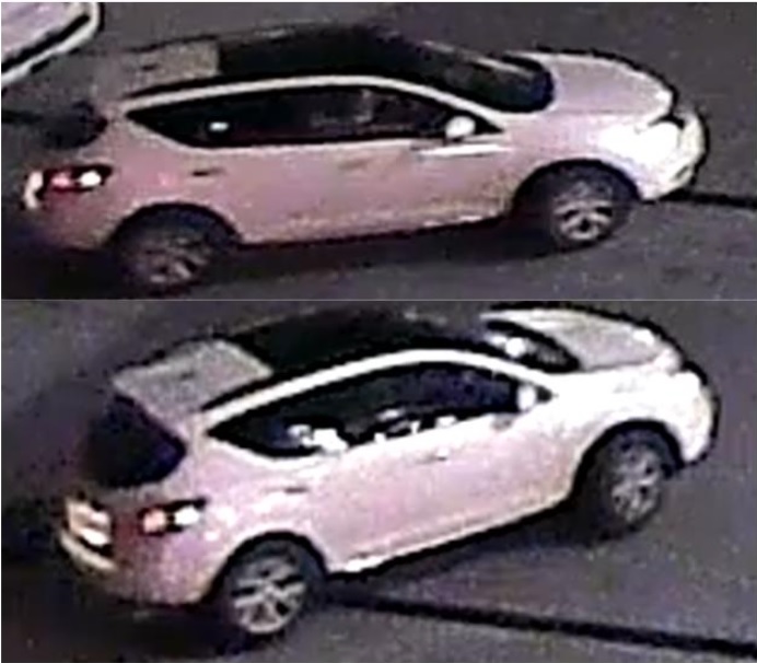 Vehicle of Interest Wanted in a Homicide Investigation 