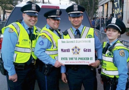 Detroit-Area Staffing Company “Adopts” Officers Working 2017 Muses Parade 