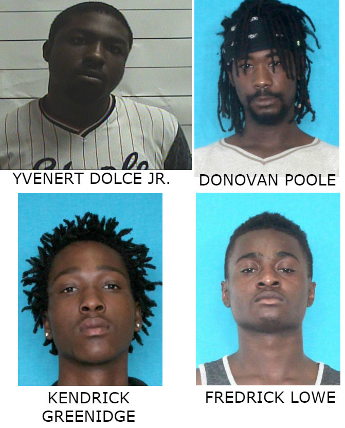 Traffic Stop by NOPD Leads to Four Arrests on Multiple Charges