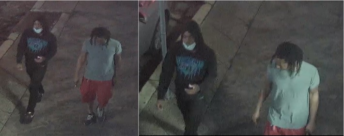 Subjects Sought in Eighth District Auto Burglary