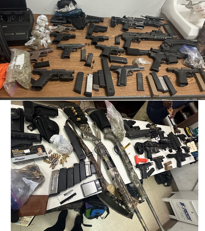 NOPD Arrests Suspects on Firearms, Drug Possession Charges