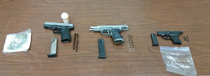 Officers on Proactive Patrol Take Guns, Drugs off the Street in Eighth District