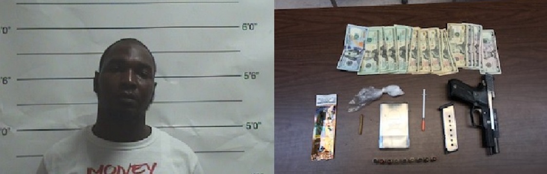 Crystal Meth, Handgun Found on Suspect Selling Drugs on Dumaine Street