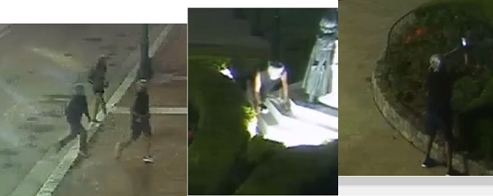 NOPD Seeking Suspects in Investigation of Criminal Damage to McDonogh Statue