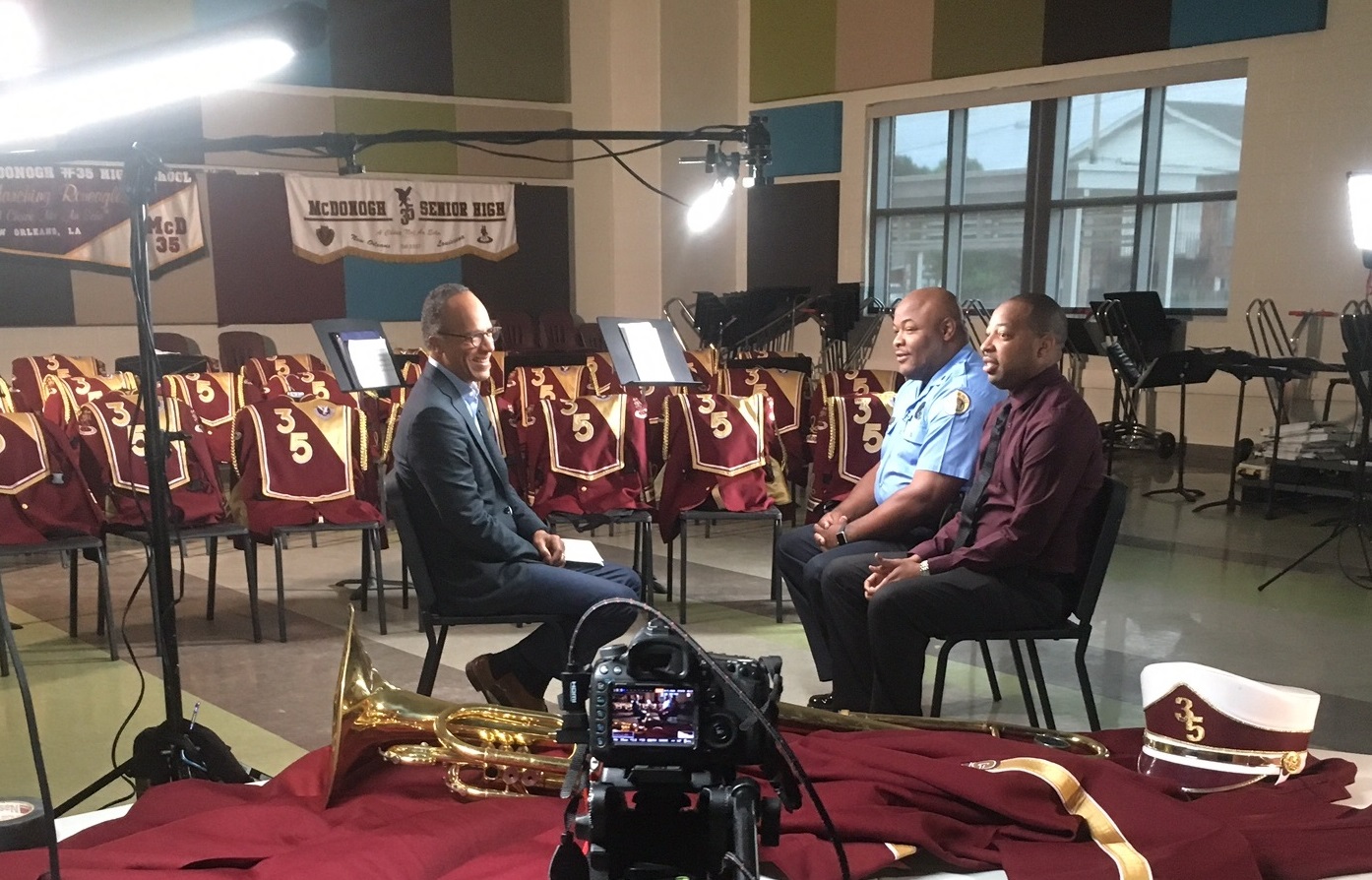 In Case you Missed it...NBC Nightly News with Lester Holt  Featured Two NOPD Officers 