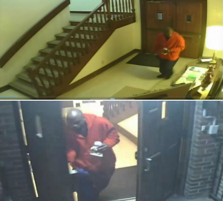 Suspect Sought in Burglary at Church on South Claiborne Avenue