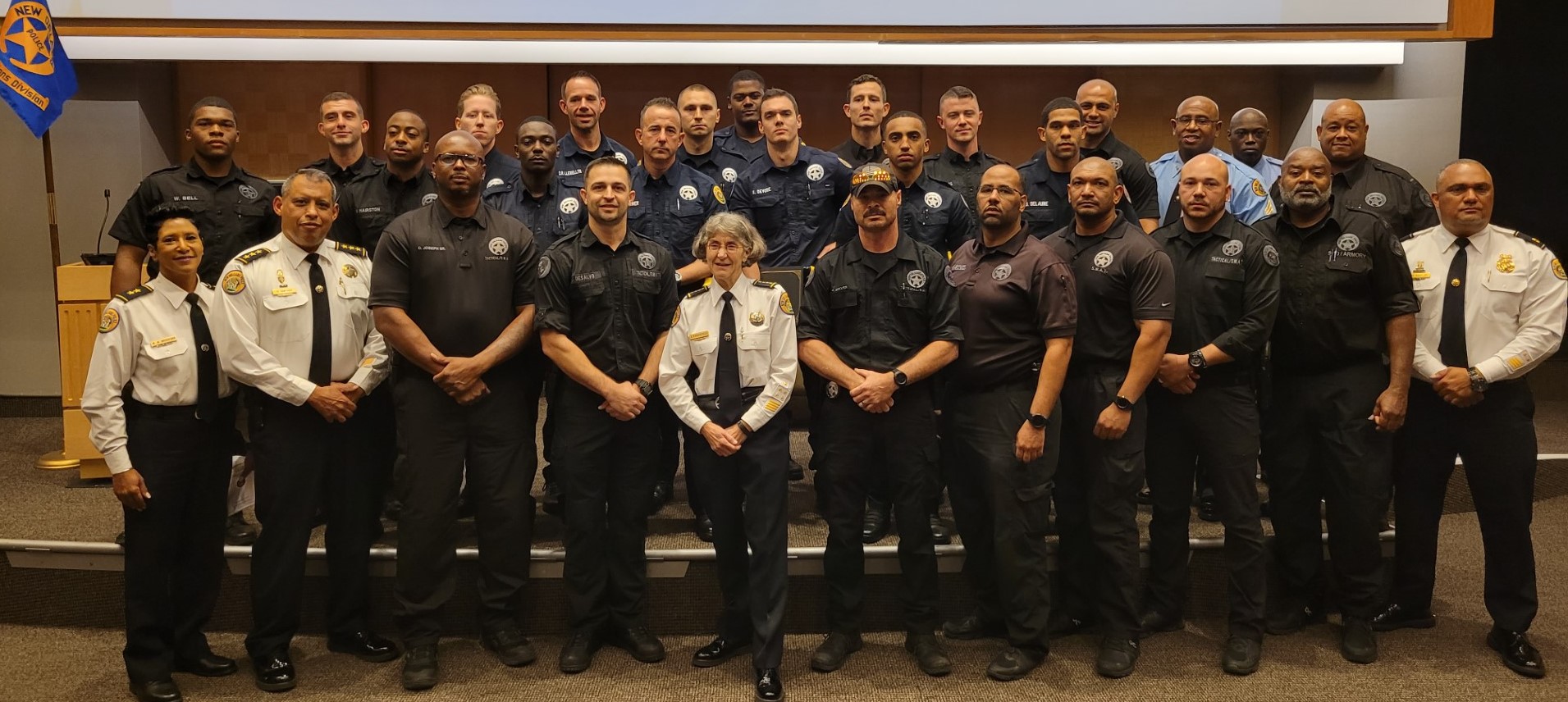 NOPD Graduates 15 Officers from SWAT Training