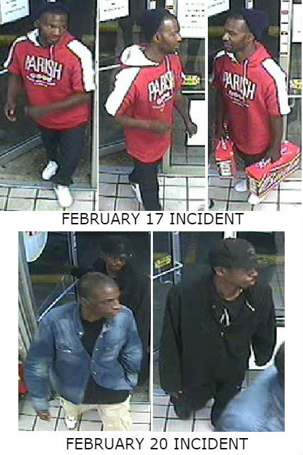 NOPD Seeking Suspects in Shoplifting Incidents on South Claiborne Avenue