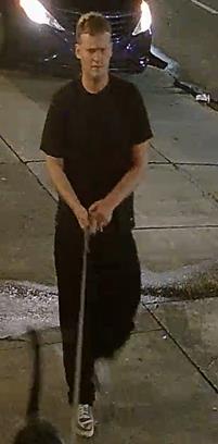Suspect Sought in Simple Battery on Magazine Street