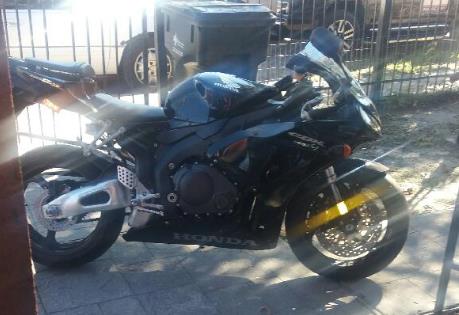 Motorcycle Reported Stolen from Burgundy Street