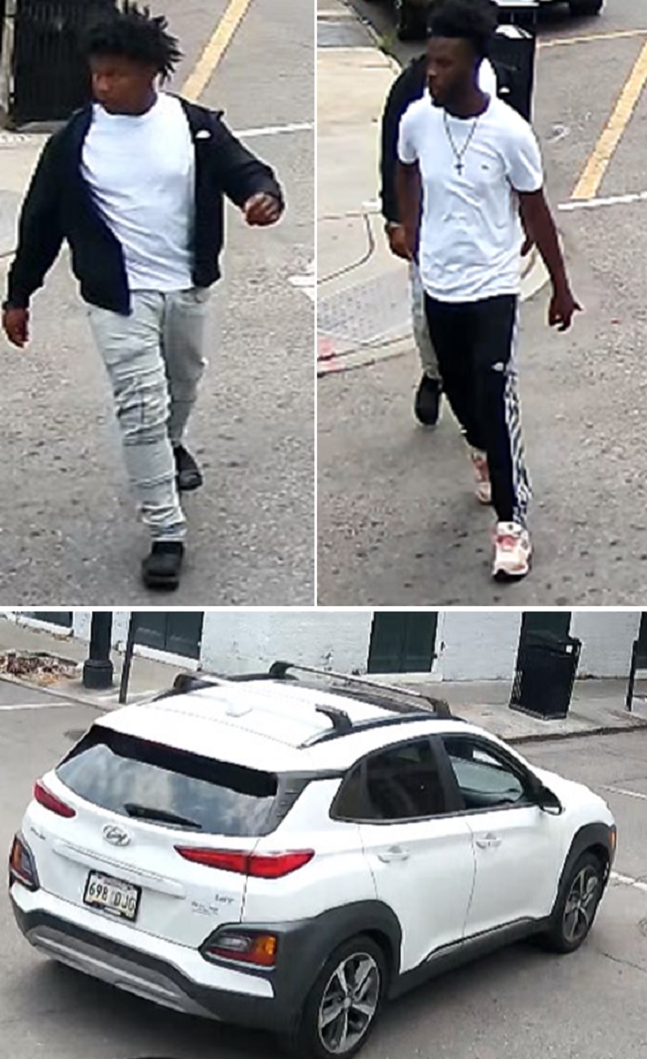 Suspects Sought by NOPD in Eighth District Auto Theft Incident