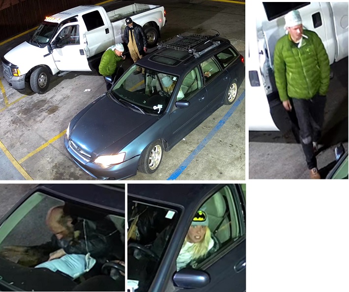Suspects Sought in Second District Vehicle Theft