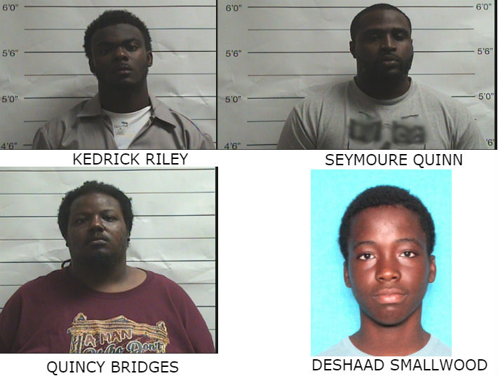 NOPD TIGER Unit Arrests Four on Firearms Charges 