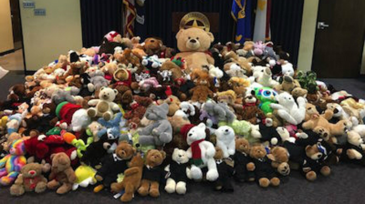 NOPD Partners with Arnaud's for Third Annual Teddy Bear Drive