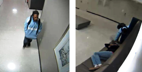 Suspect Sought for Theft in Hospital Waiting Room