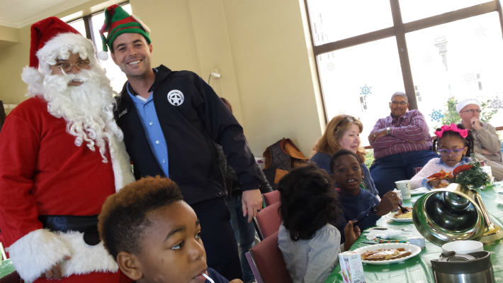Cops Give Away Toys, Flip Flapjacks For Families in the Third District